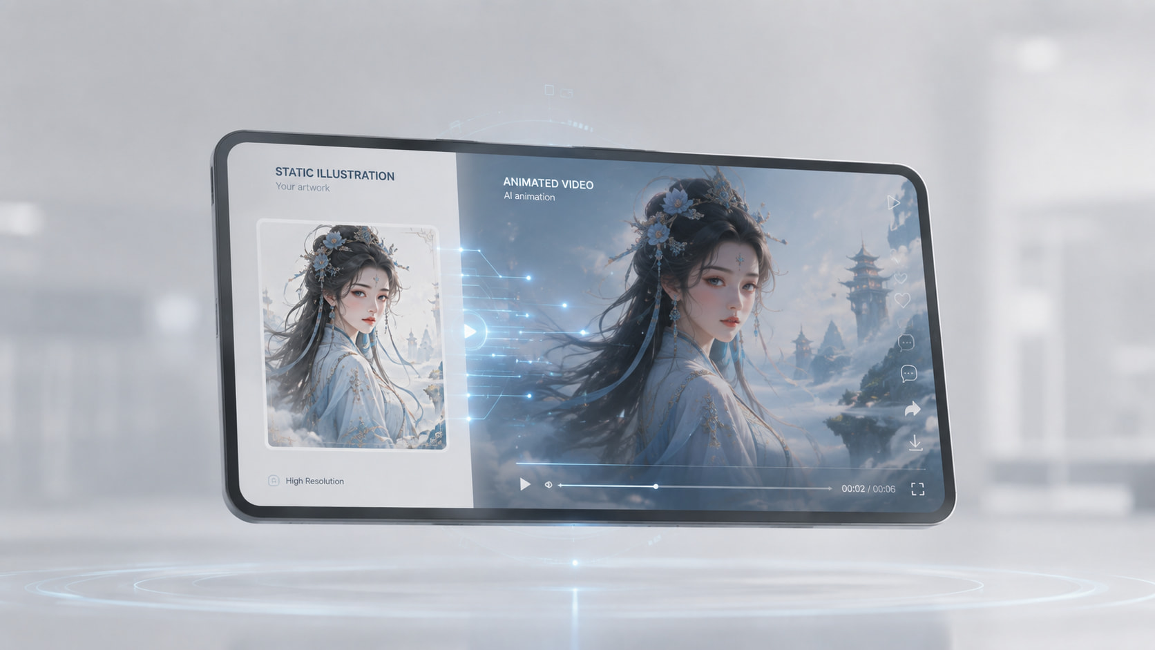 Animate Creative Artwork and Portraits